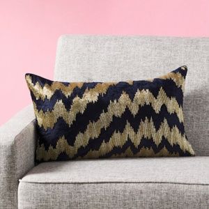 Callisto Home Velvet Beaded Accent Pillow